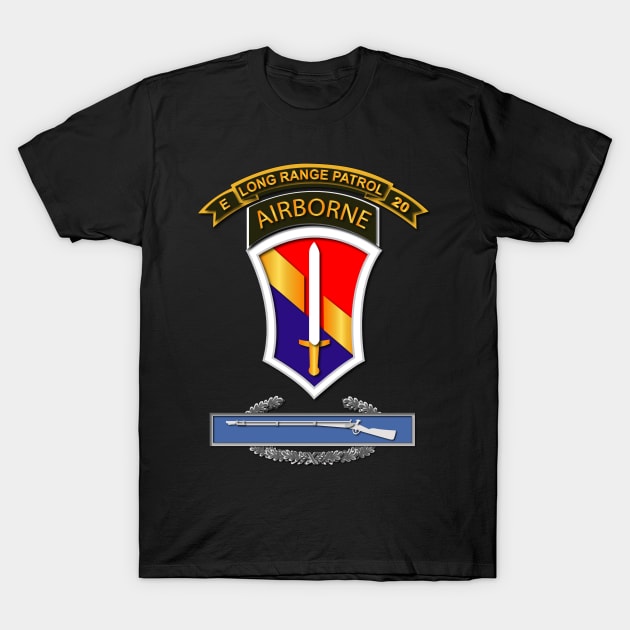 Vietnam - 1st Field Force - E-20 Inf wCIB T-Shirt by twix123844